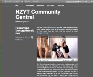 NZYT Community website